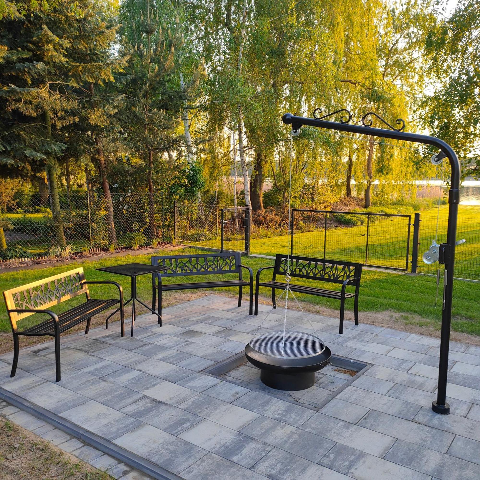Вилла Przystan Nad Miazka Sapowice Экстерьер фото